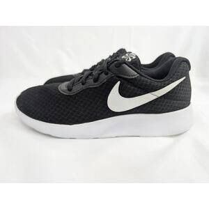Size 6.5 - Nike TANJUN Men's Black White Athletic Walking Running Sneakers